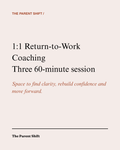 1:1 Return-to-Work Coaching — Three Sessions